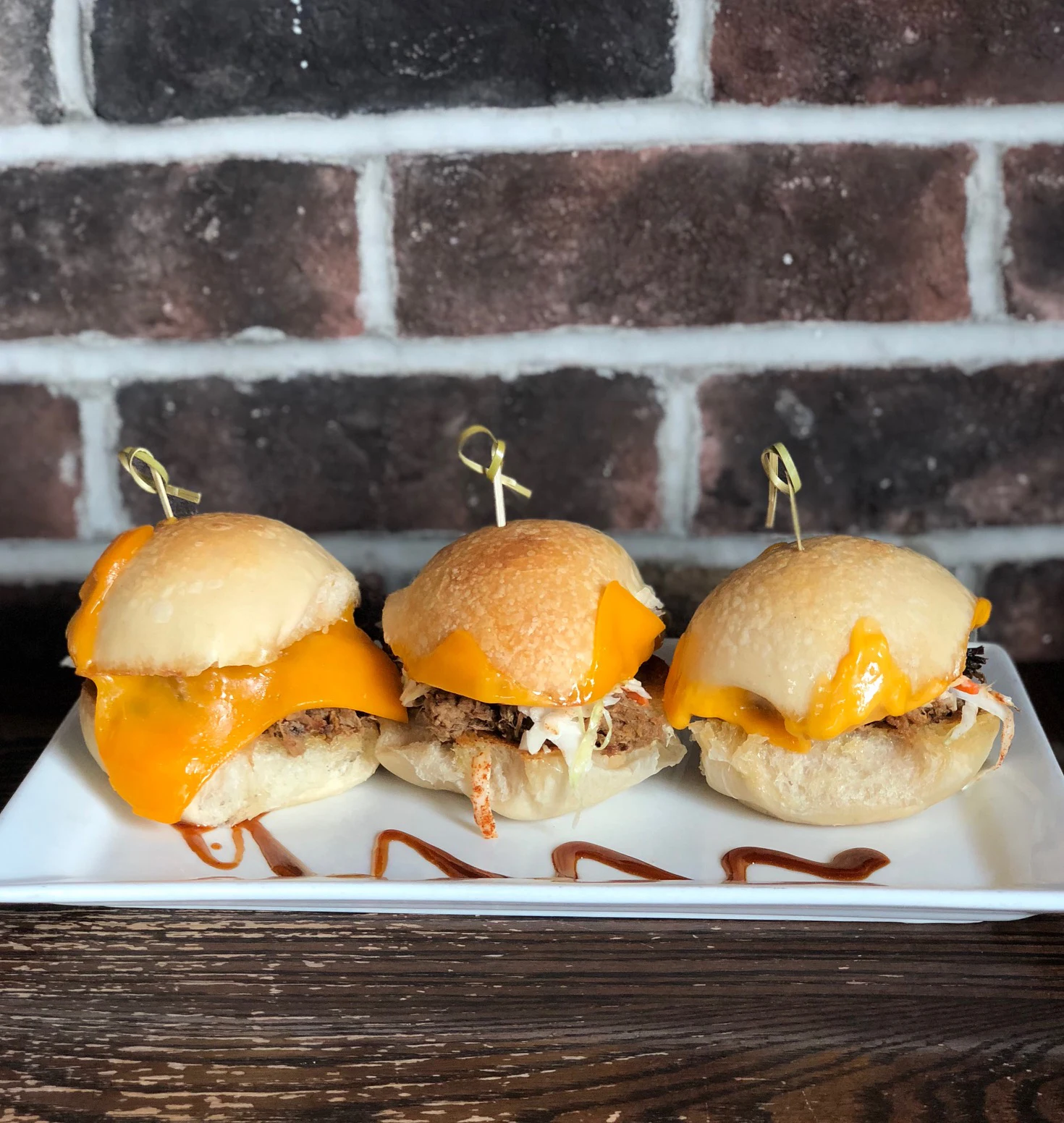 Pulled pork sliders at Pub 235